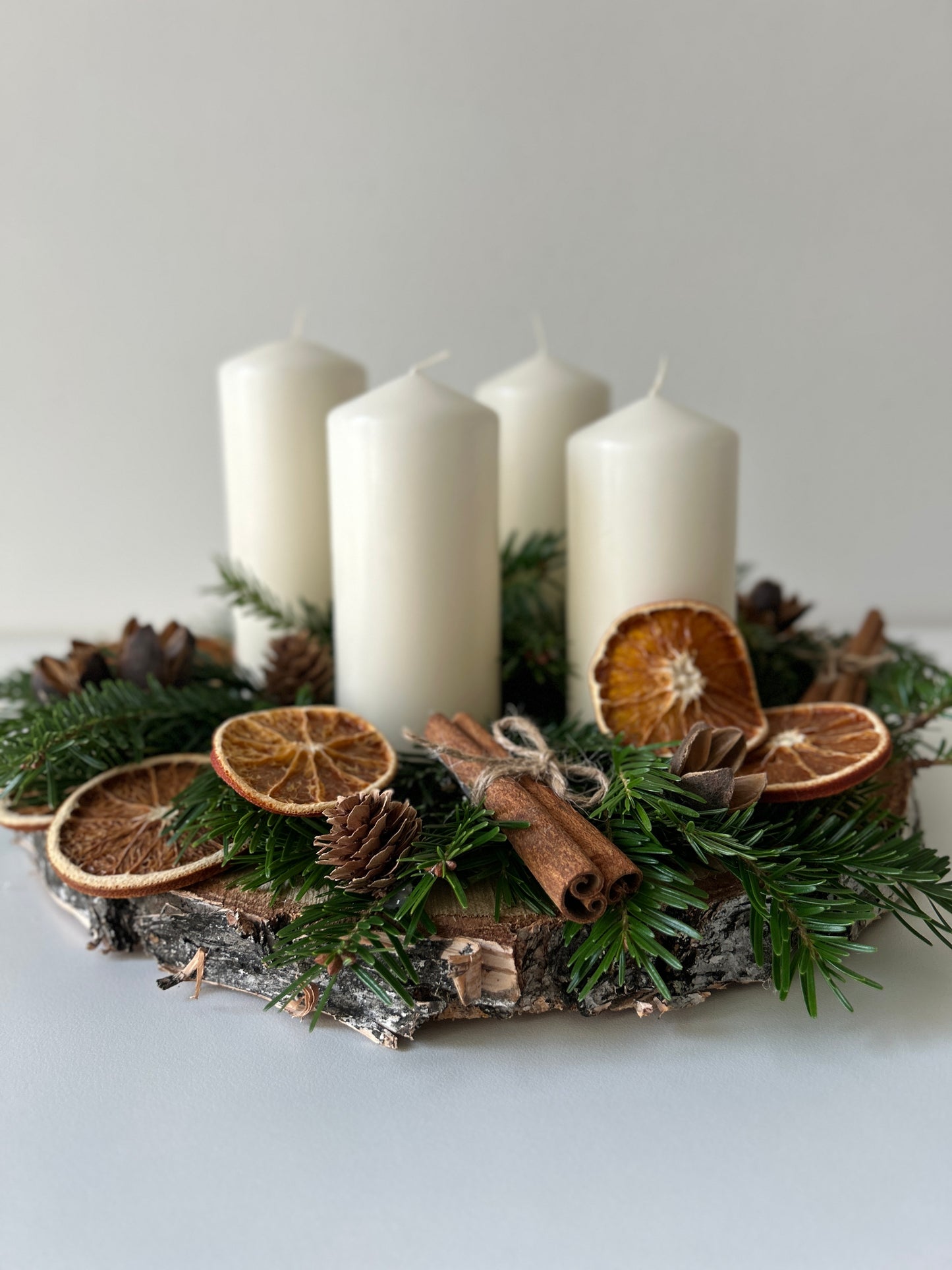 Nordic Birch Advent Wreath