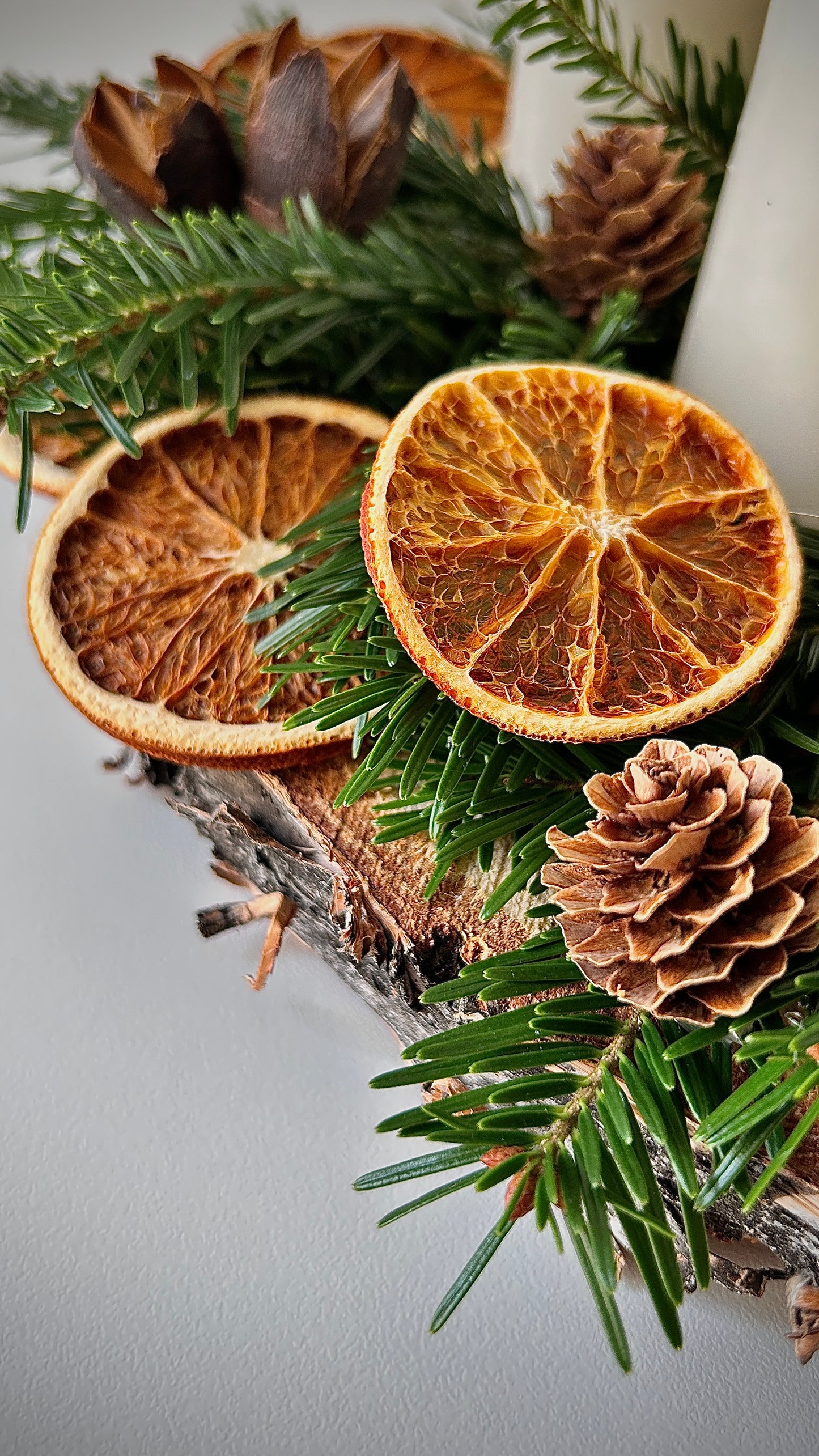 Nordic Birch Advent Wreath