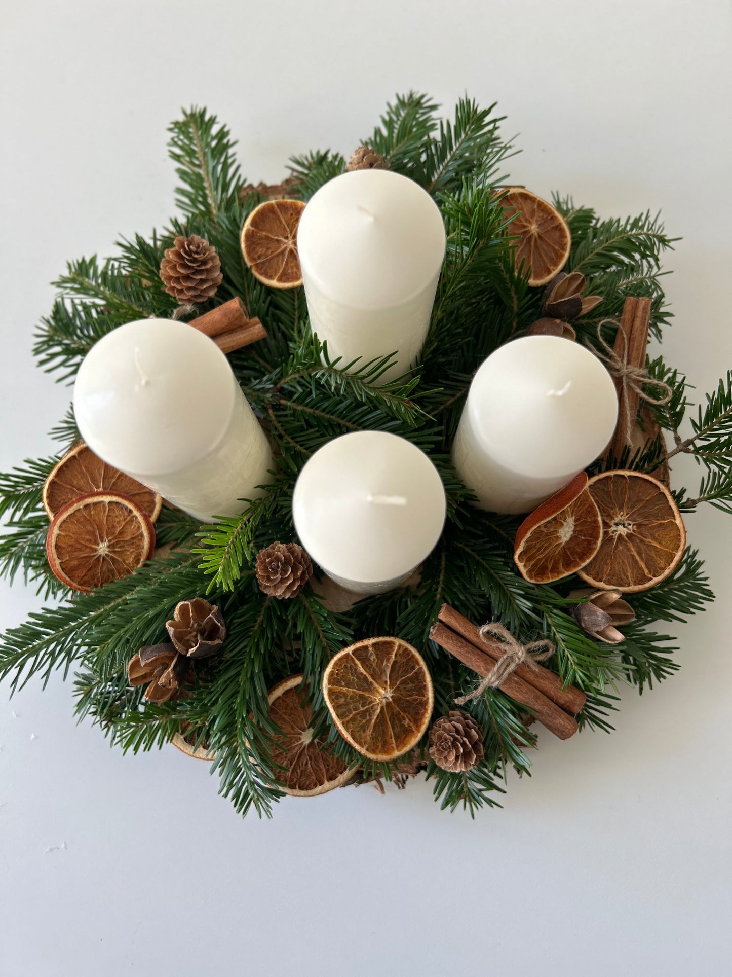 Nordic Birch Advent Wreath