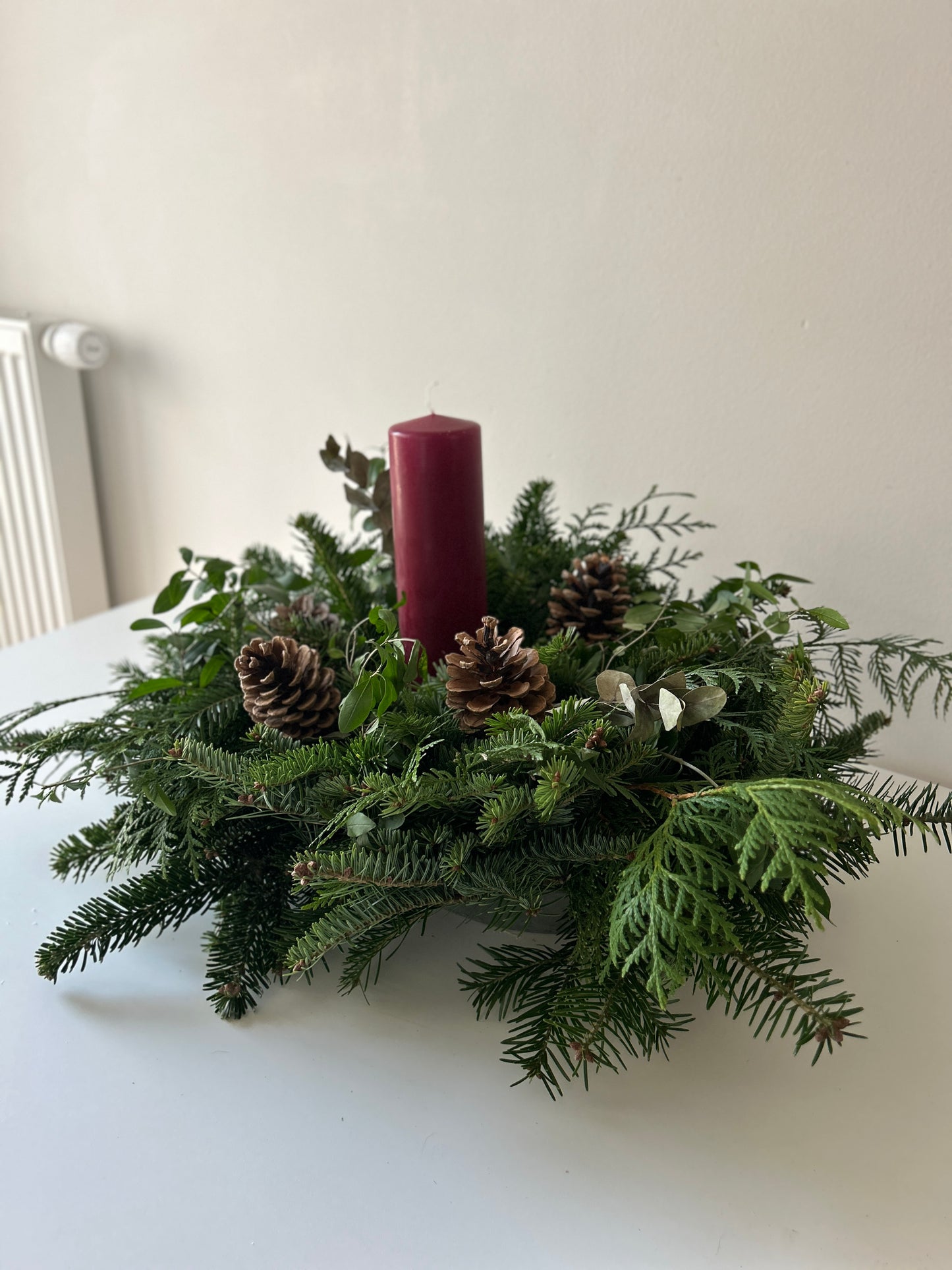 Advent Decor Big Candle