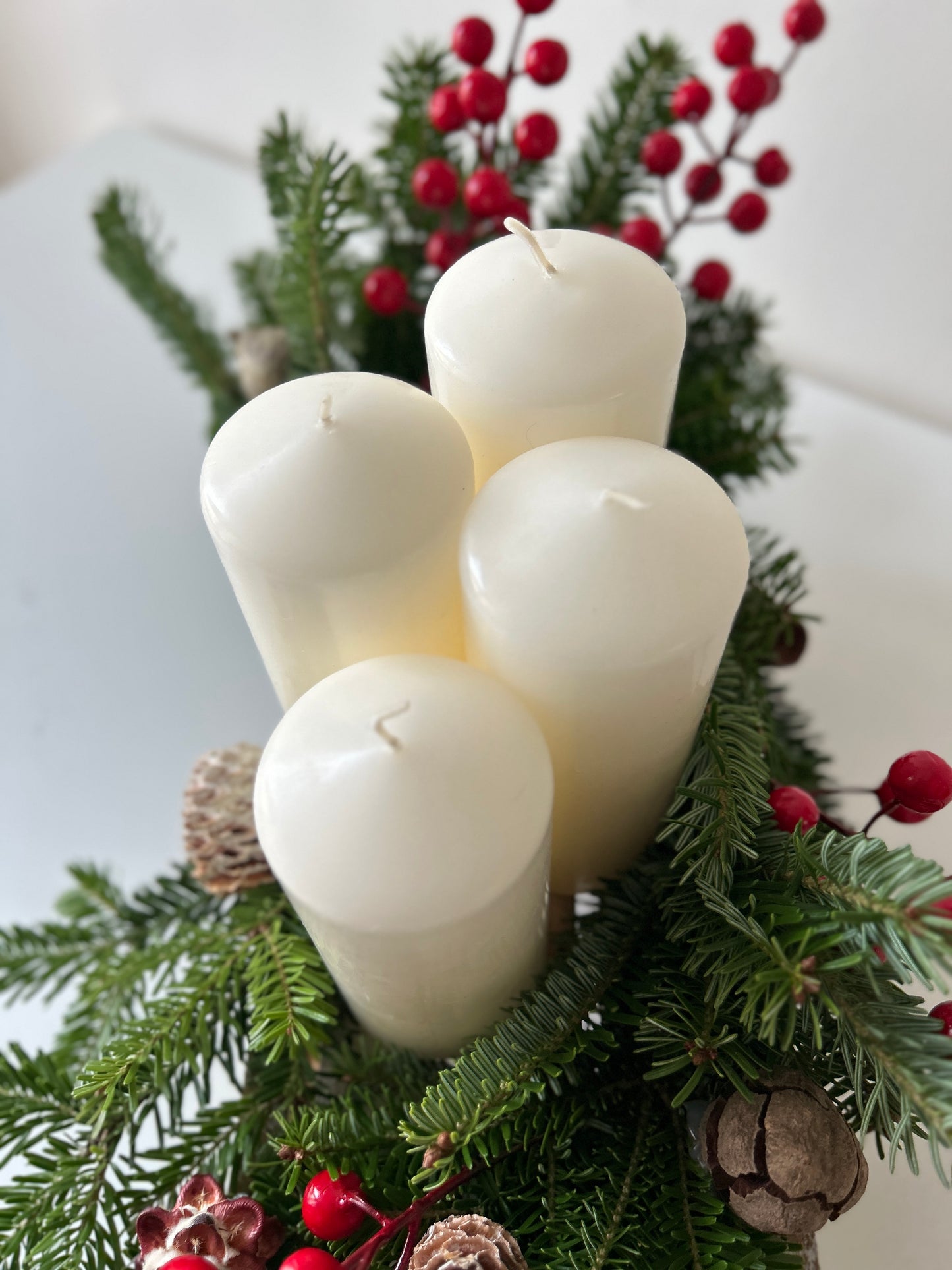 Advent Wreath Sleigh