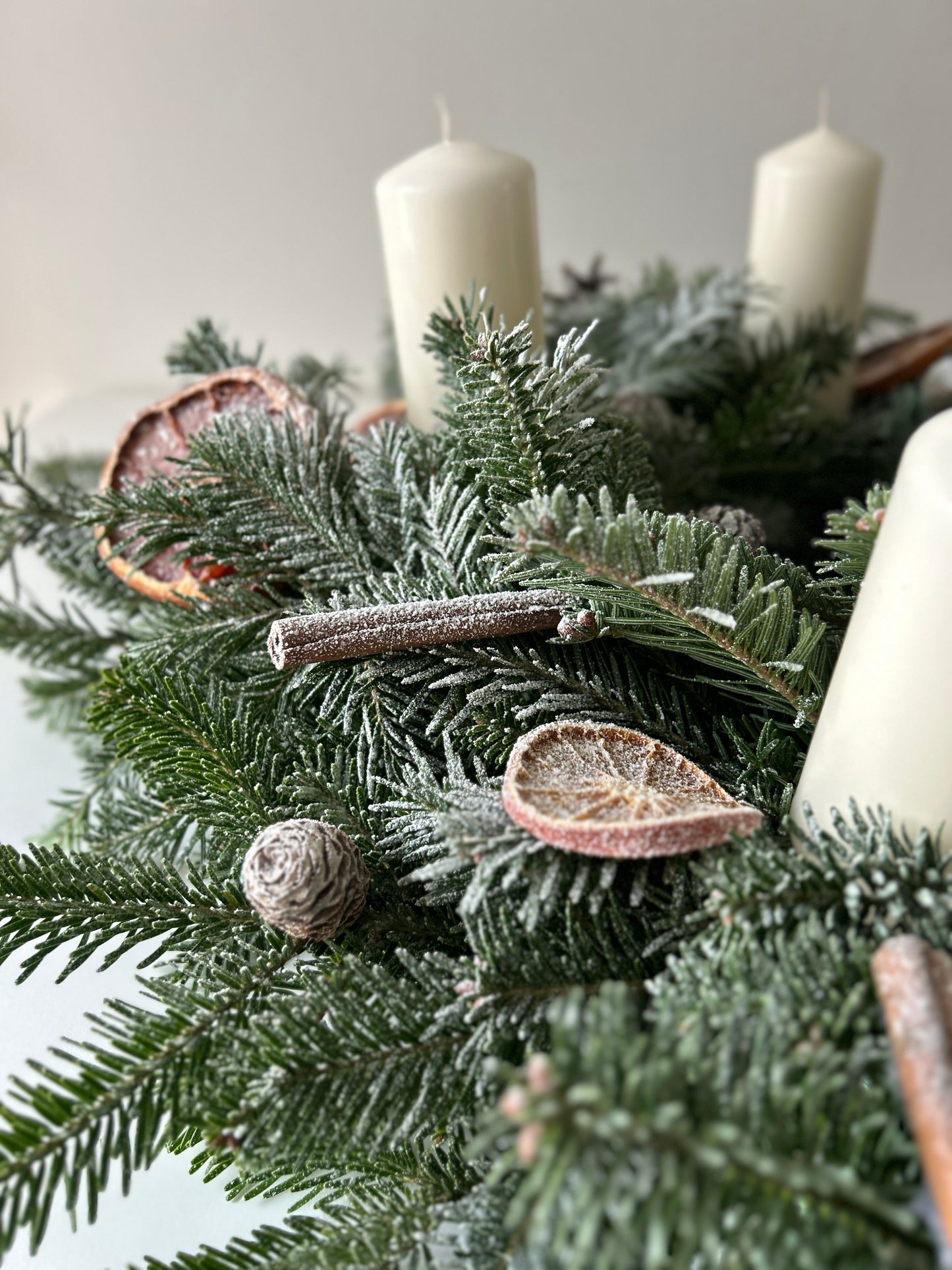 Advent Wreath Winter Wonderland