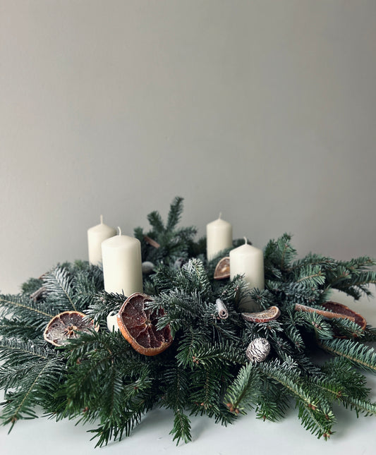 Advent Wreath Winter Wonderland