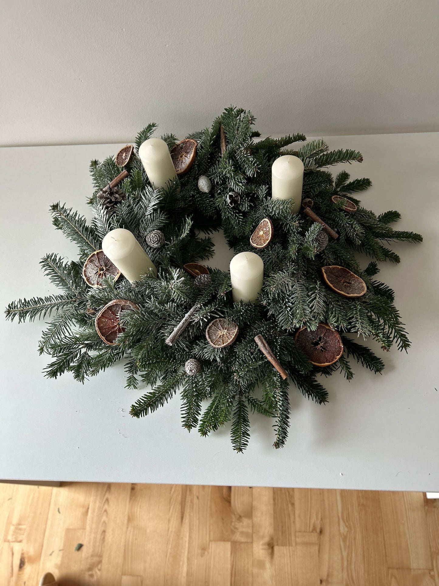 Advent Wreath Winter Wonderland